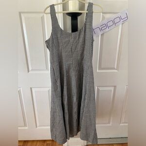A New Day Black and White Sleeveless Maxi Sundress
